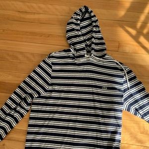 Lacoste long sleeve top with hoodie